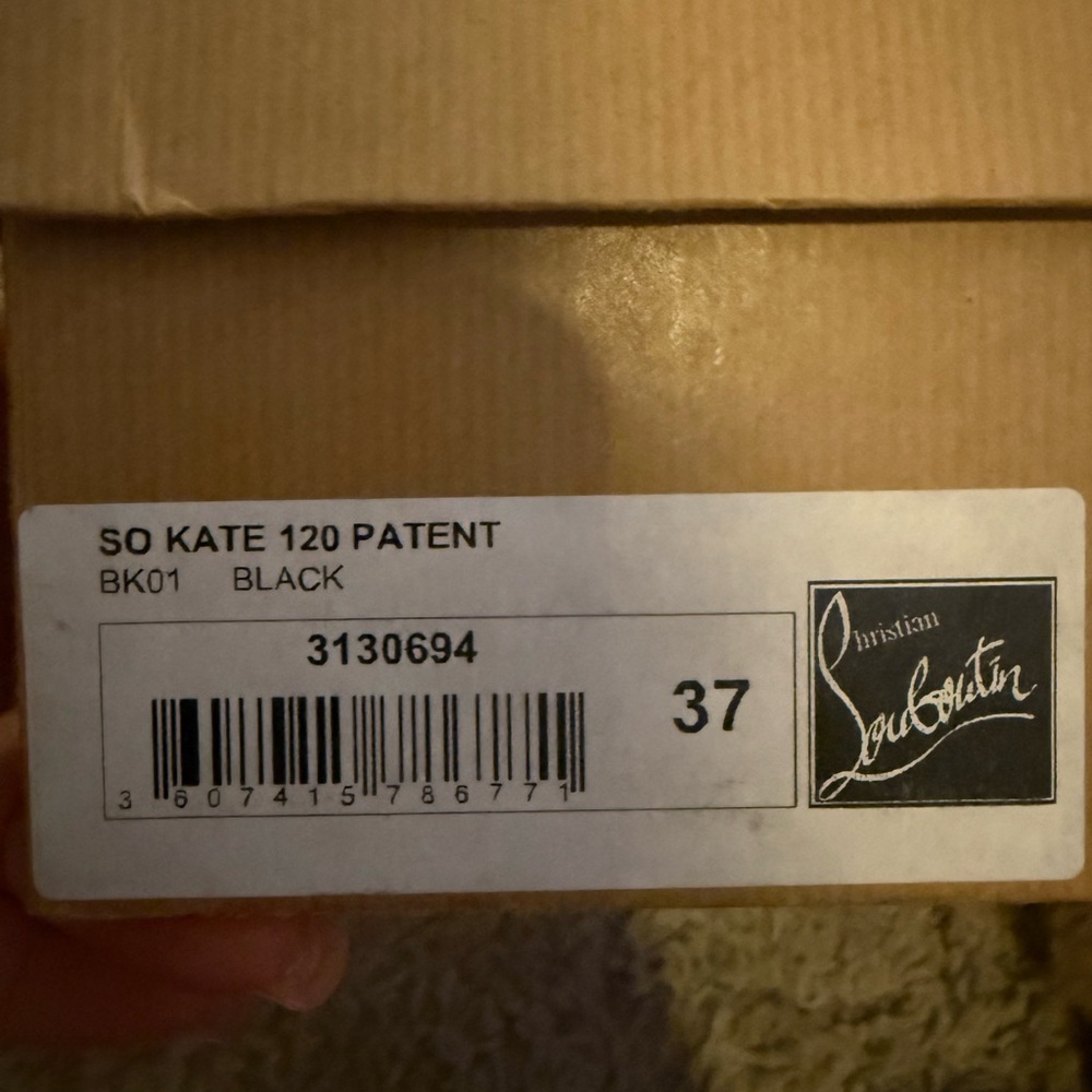 Christian Louboutin Black Patent Heels - Picture 6 of 6
